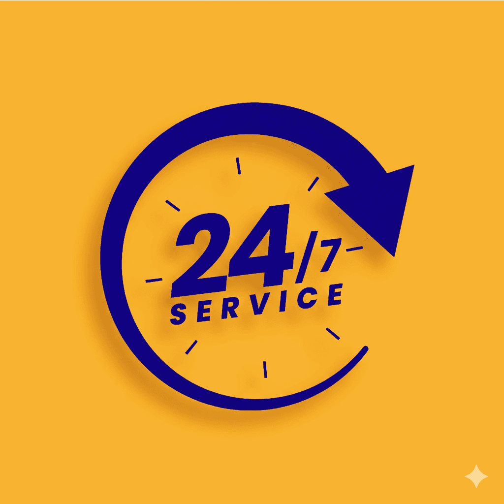 24/7 Support - We're here for you around the clock